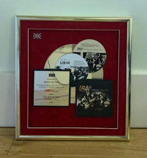 Brian Travers - BPI Award - UB40